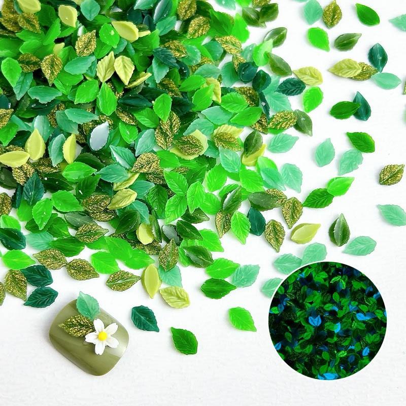 Resin Art Mould - แม่พิมพ์ซิลิโคนใบไม้ขนาดเล็ก 3 มิติ สำหรับงานประดิษฐ์เรซิ่น ทำจี้สร้อยคอ งานศิลปะ