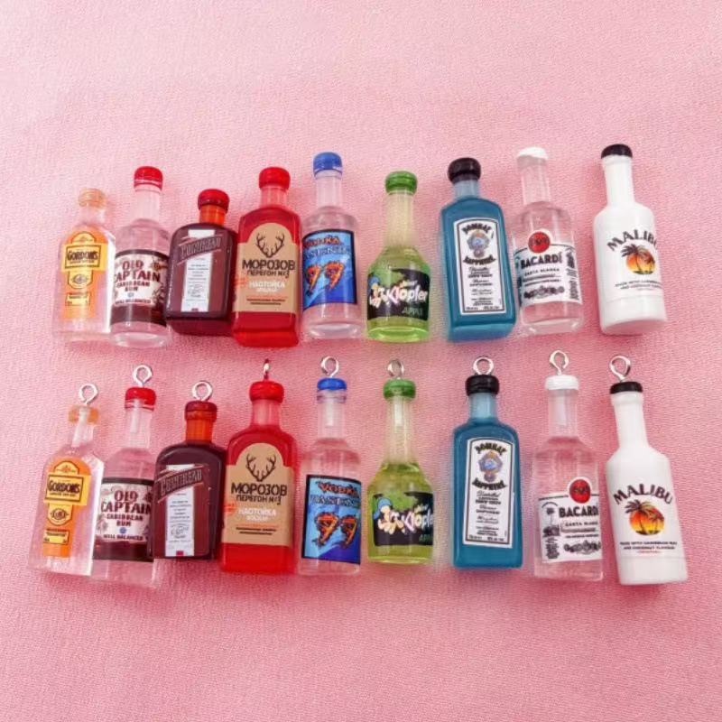Resin Art Hanging - 11 ชิ้น จี้เรซิ่นจำลอง 3 มิติ ขนาดเล็ก