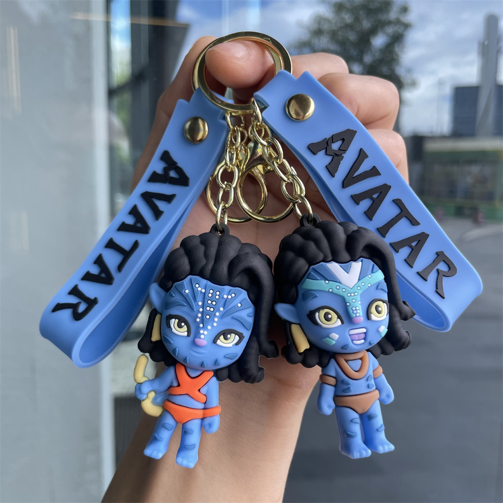 Resin Art Hanging - พวงกุญแจซิลิโคน 3 มิติ ตัวละครเจค ซัลลี่ และเนย์ทิรี
