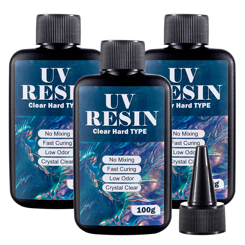 เรซิ่น UV ชนิดแข็ง 100/200/300 - Resin Art Glue บทวิจารณ์และราคา