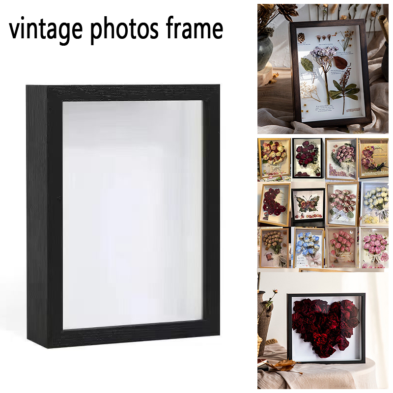 กรอบรูปไม้เนื้อแข็ง 3 ซม. แบบส - Resin Art Photo Frame บทวิจารณ์และราคา