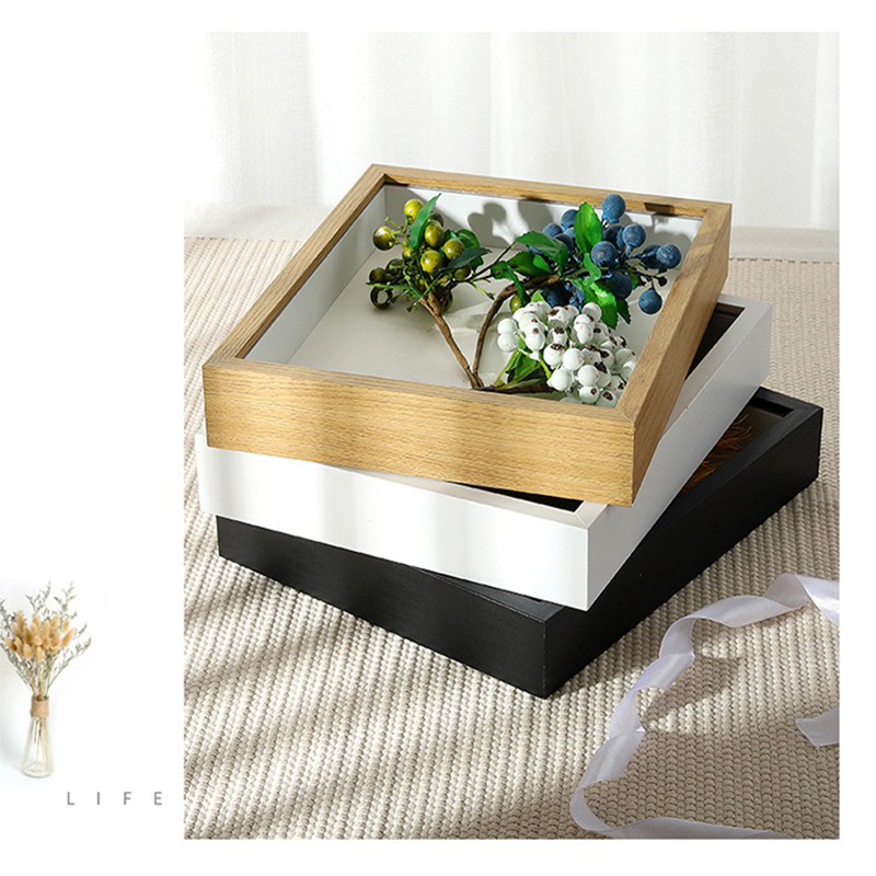 กรอบรูปไม้เนื้อแข็ง 3 ซม. แบบส - Resin Art Photo Frame บทวิจารณ์และราคา