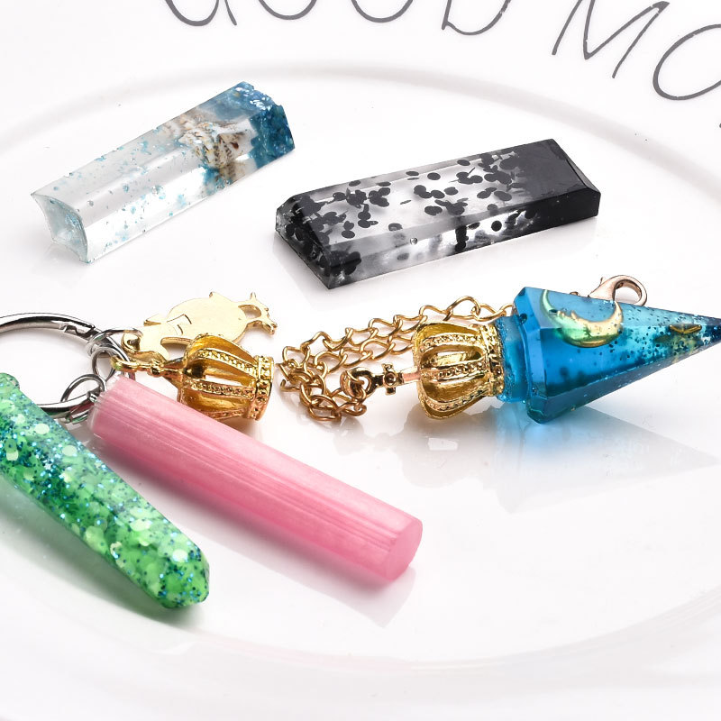 SNASAN เพชรรูปร่างสร้อยคอจี้ซิ - Resin Art Letters บทวิจารณ์และราคา
