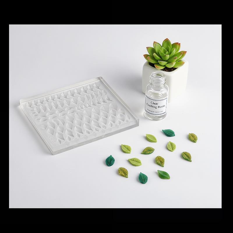 แม่พิมพ์ซิลิโคนใบไม้ขนาดเล็ก 3 - Resin Art Mould บทวิจารณ์และราคา