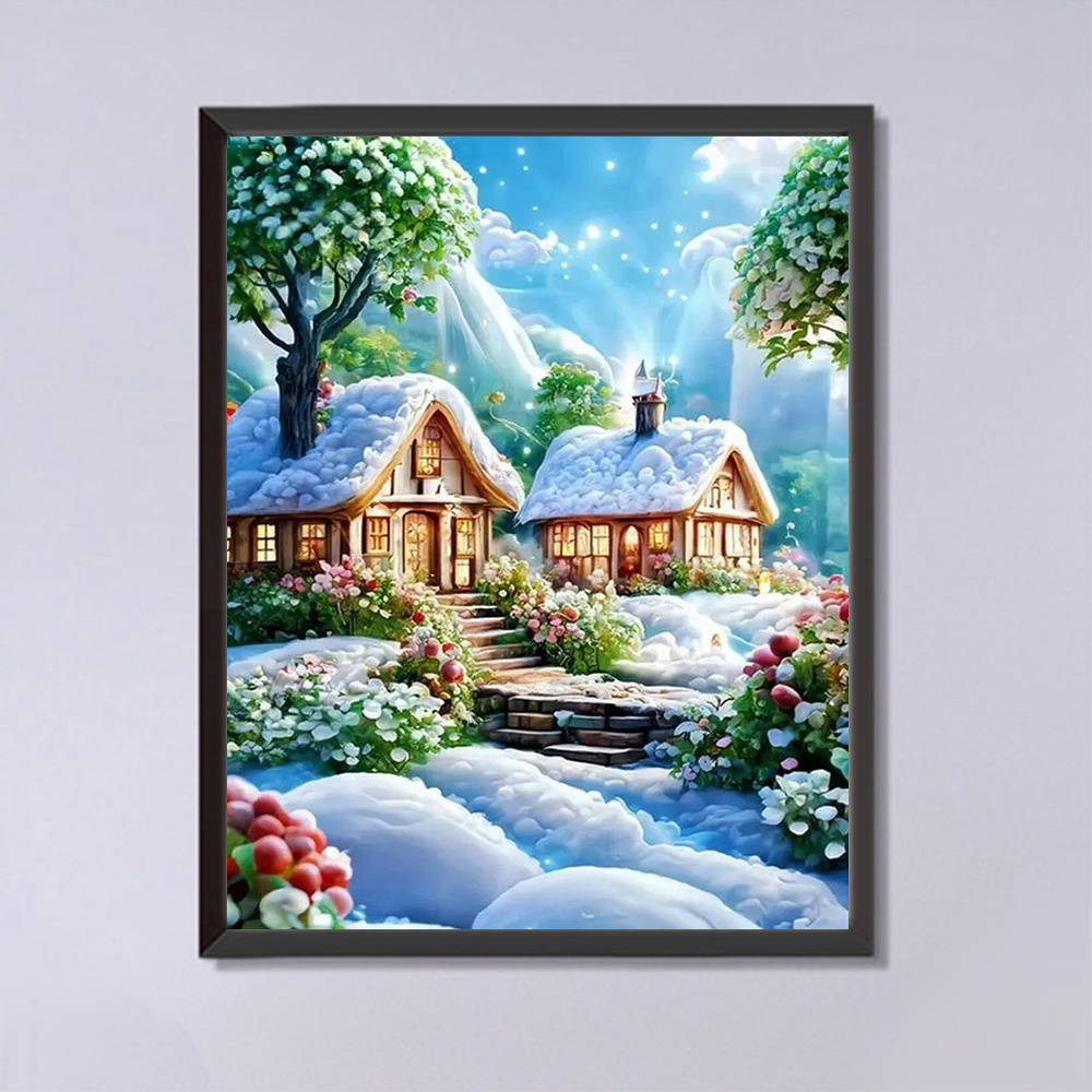 ภาพวาดติดเพชร momoart บ้านภูมิ - Resin Art On Wall บทวิจารณ์และราคา