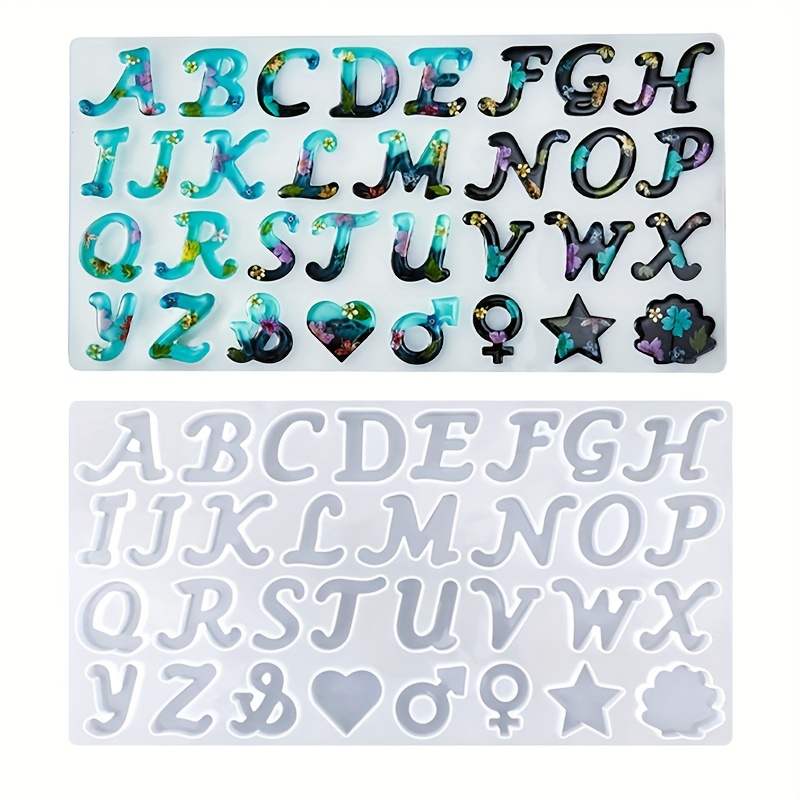 แม่พิมพ์เรซิ่นแบบหล่อรูปทรง A  - Resin Art Letters บทวิจารณ์และราคา