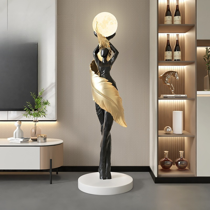 โคมไฟตั้งพื้นขนาดใหญ่ ของขวัญ  - Resin Art On Floor บทวิจารณ์และราคา