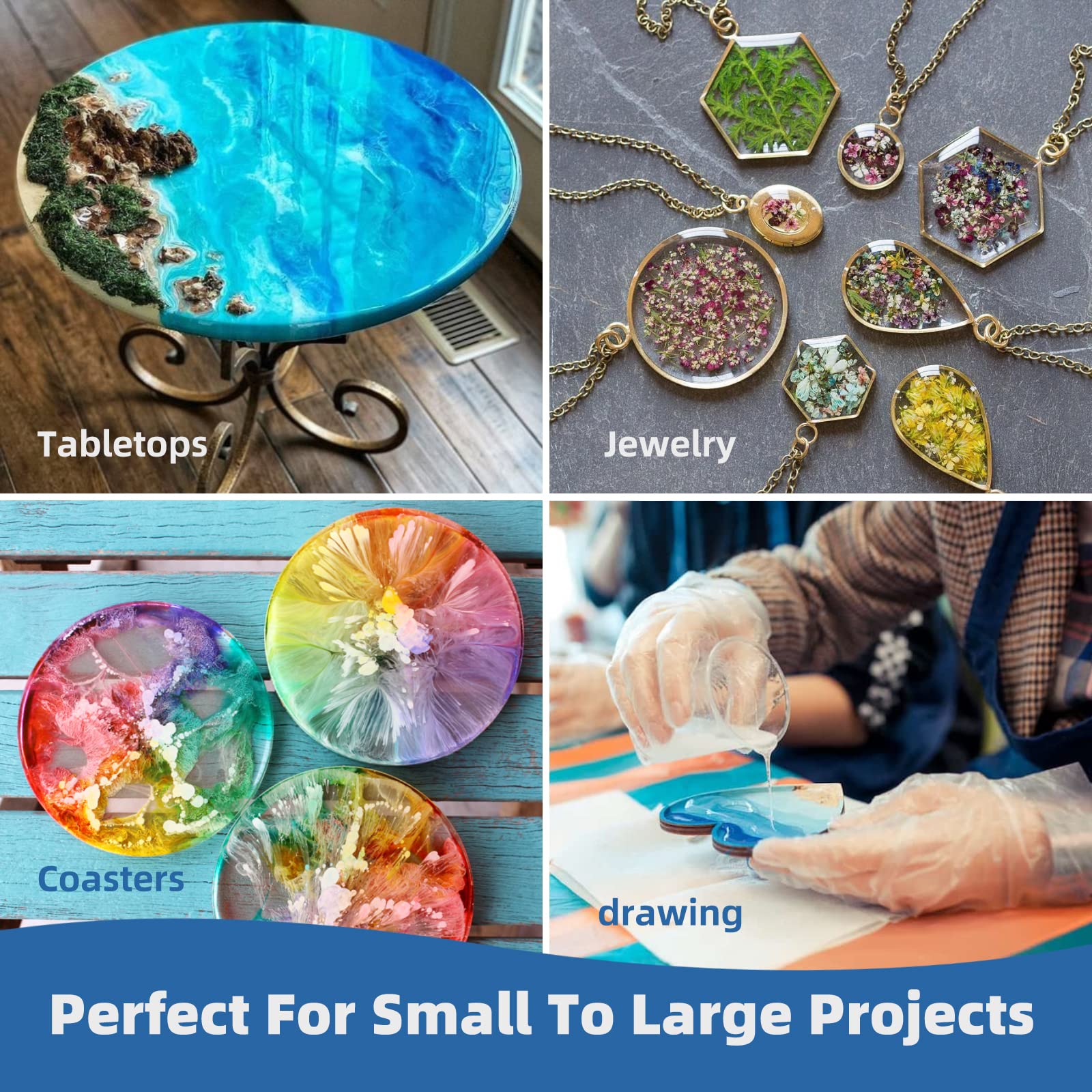 ชุดเรซินอีพ็อกซี่สำหรับหล่อ 25 - Resin Art Letters บทวิจารณ์และราคา