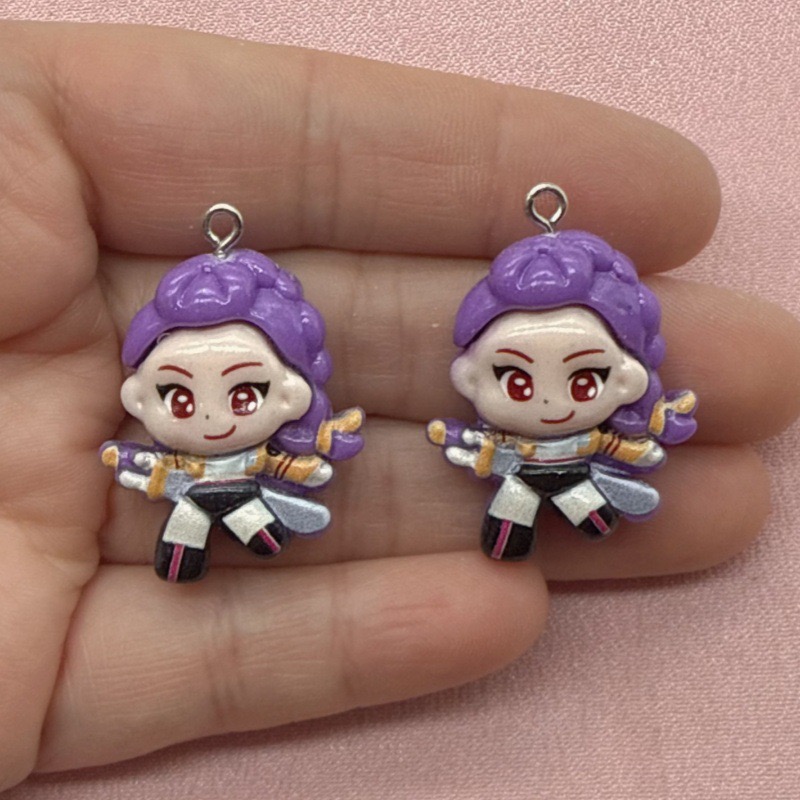 จี้การ์ตูนเรซิ่น 10 ชิ้น, ต่าง - Resin Art Hanging บทวิจารณ์และราคา