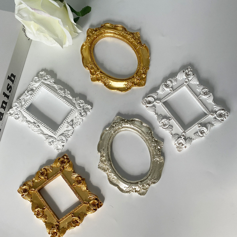 MINI GOLD กรอบรูปขนาดเล็กการถ่ - Resin Art Photo Frame บทวิจารณ์และราคา