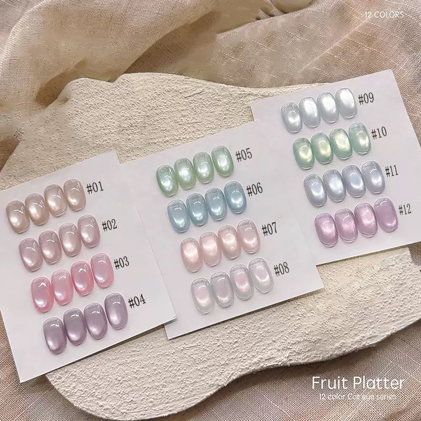 MIANEL 10ML ยาทาเล็บเจลลายผลไม - Resin Art Purple บทวิจารณ์และราคา