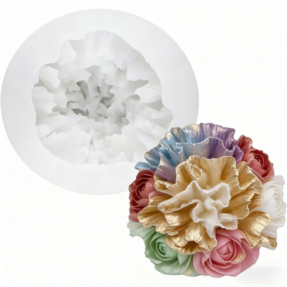 แม่พิมพ์ซิลิโคน 3 ชิ้นสำหรับดอ - Resin Art All บทวิจารณ์และราคา