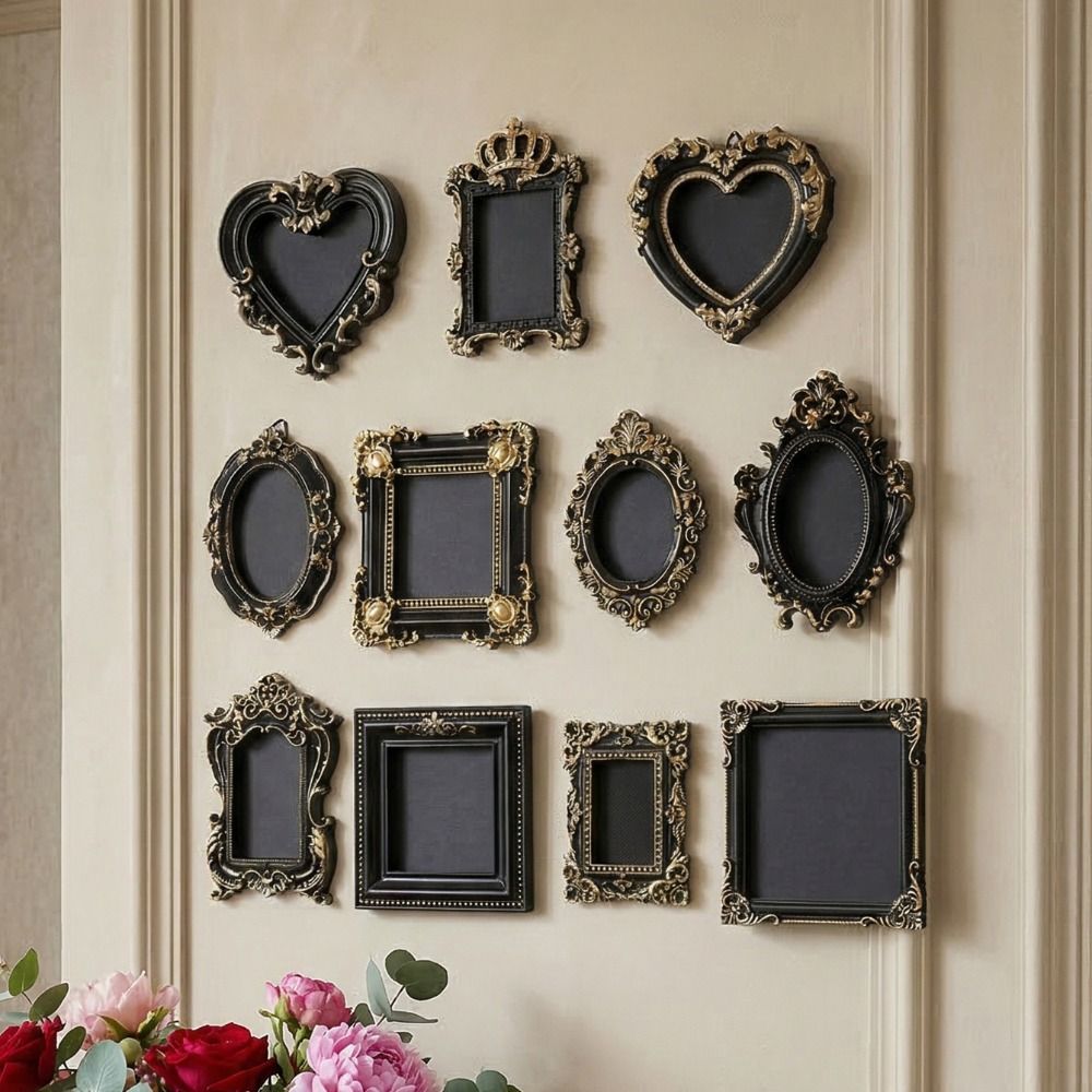กรอบรูปแขวนผนังขนาดเล็ก เรซิ่น - Resin Art Photo Frame บทวิจารณ์และราคา