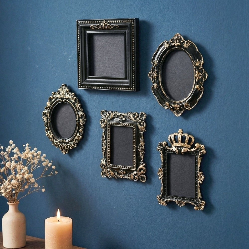 กรอบรูปแขวนผนังขนาดเล็ก เรซิ่น - Resin Art Photo Frame บทวิจารณ์และราคา
