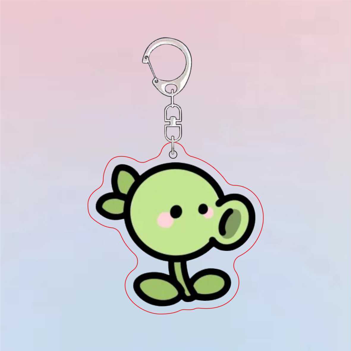 พวงกุญแจอะคริลิกน่ารักลายพืชปะ - Resin Art Hanging บทวิจารณ์และราคา