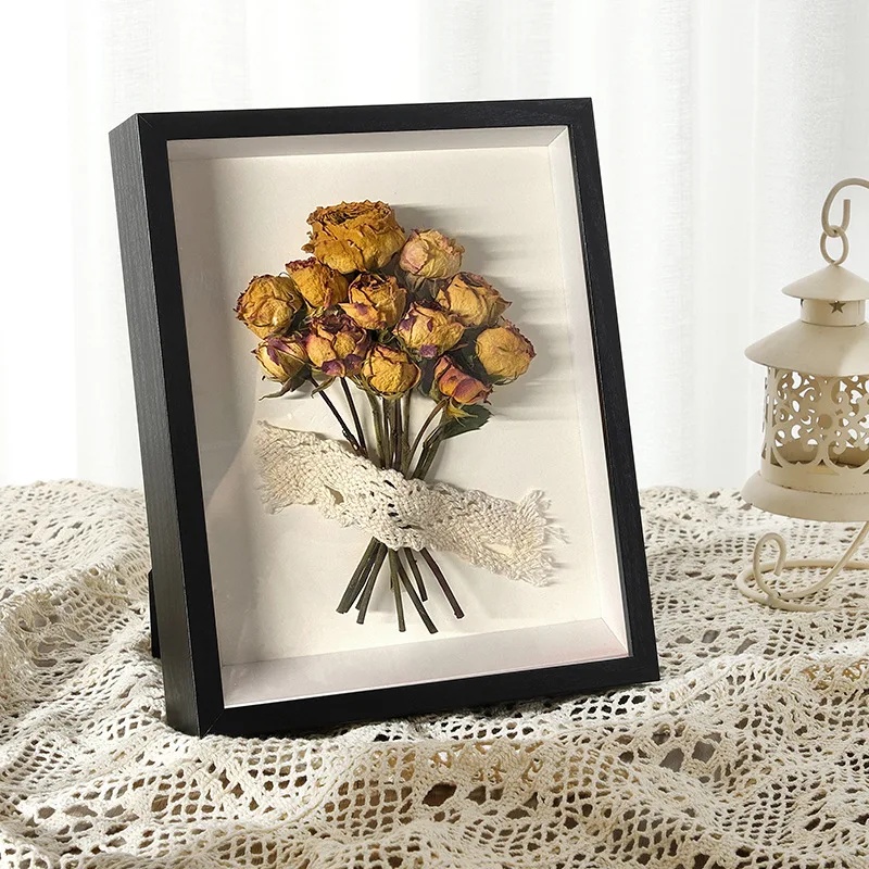 กรอบรูปแบบกล่องลึก 3 ซม., กล่อ - Resin Art Photo Frame บทวิจารณ์และราคา