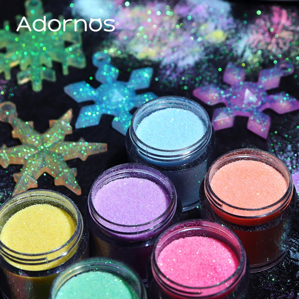 สีรุ้ง Glitter น้ําตาลผงอีพ็อก - Resin Art Letters บทวิจารณ์และราคา
