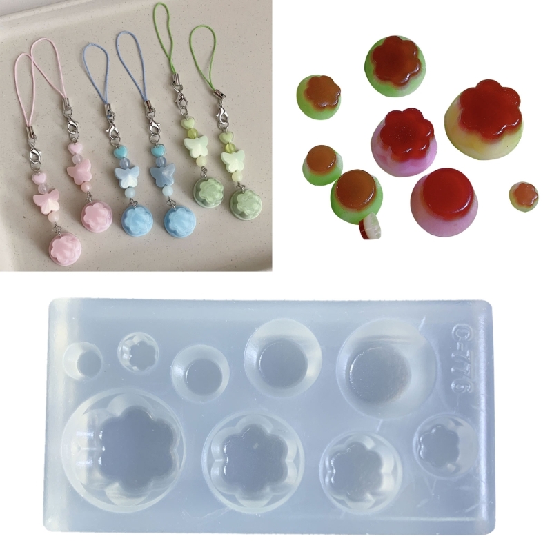 น่ารักพุดดิ้งรูปร่างซิลิโคนแม่ - Resin Art Letters บทวิจารณ์และราคา
