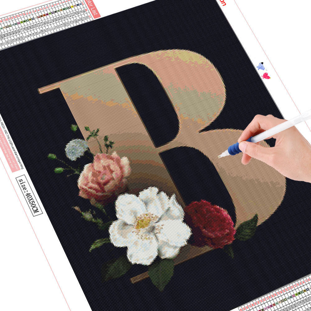 ชุดภาพวาดเพชรแบบไร้กรอบ ลายการ - Resin Art Letters บทวิจารณ์และราคา