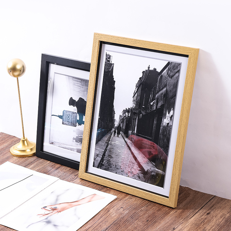 กรอบรูปไม้ขนาดใหญ่สำหรับโปสเตอ - Resin Art Photo Frame บทวิจารณ์และราคา